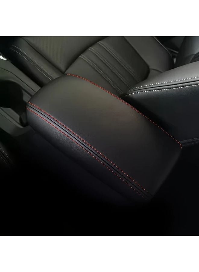 Universal Car Armrest Cover Pad Black Line for 2019 2023 Corolla Models - Image 3