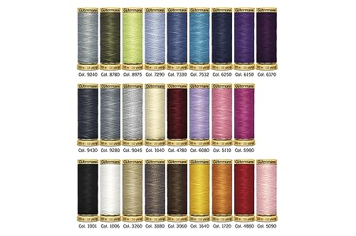 Gutermann Spool Box 26 Cotton Thread Set, Assorted Colors (6818670) - Image 2