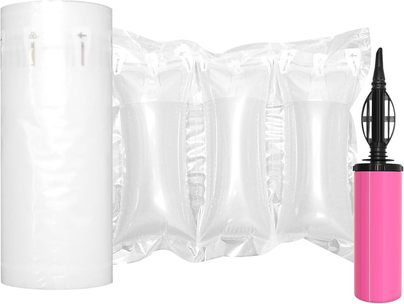 ALMEKAQUZ Air Cushions for Shipping(With Air Pump),10 Packaging Air Bags,Inflatable Shipping Supplies,Box Fillers,Packaging Materials,Alternatives to Peanut Packaging Bags,Wallet-Shaped Fillers (20) - Image 1