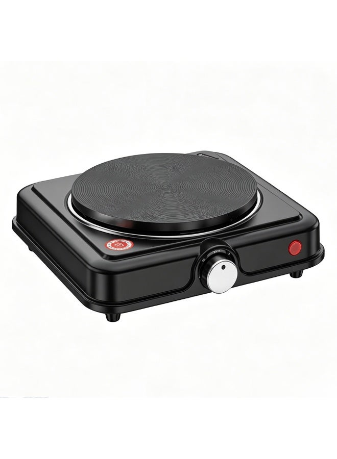 STARLUX Powerful 1000W hot plate designed for everyday cooking. Its adjustable temperature control, compact design, and easy-to-clean surface make it the perfect choice for homes, offices, hostels, camping, and small kitchens. Enjoy reliable performance with overheat protection for safe and convenient cooking. - Image 2
