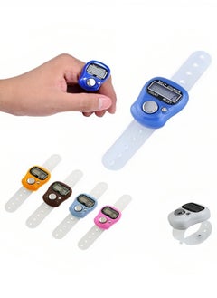 Generic ( 10 pieces ) Digital finger counter - electronic tasbih ring - finger ring - tally counter - electronic rosary - multi-use - multi-color  - Image 5