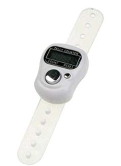 Generic ( 10 pieces ) Digital finger counter - electronic tasbih ring - finger ring - tally counter - electronic rosary - multi-use - multi-color  - Image 4