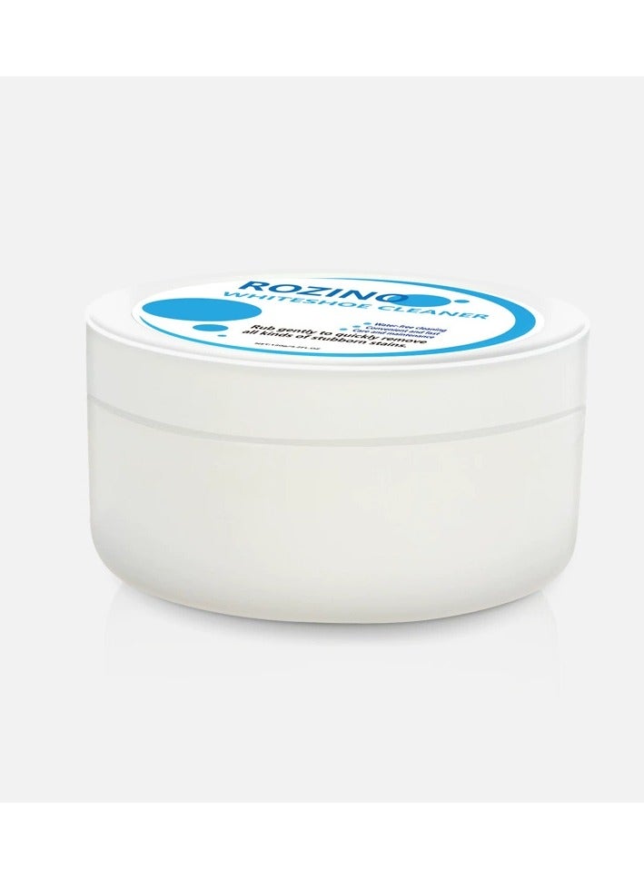 Rozino White shoes cleaning agent free cleaning decontamination cleaner shoe wiping multi-functional shoe brush white shoes cleaning paste - Image 4