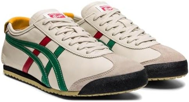 Onitsuka Tiger Mexico 66 Unisex Adult Sneaker - Birch/Green - Image 4
