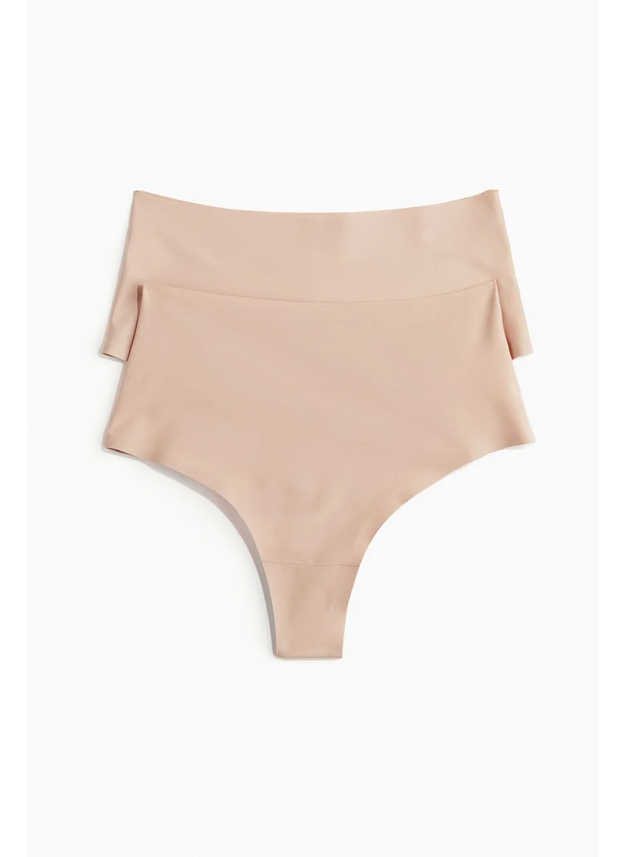 H&M 2-Pack Light Shape Brazilian Briefs