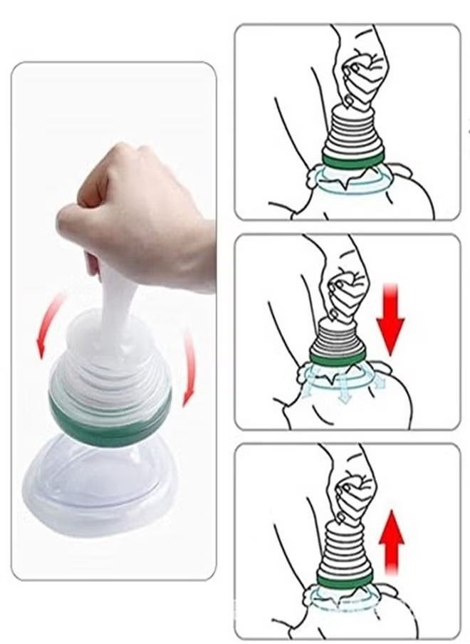 FASHION - Choking Emergency Device Respiratory Training Trainer Rescue Mask CPR Device Rescue Device Training Products Family Removal Device for Suffocation Removing Blocked Objects Aid Device - Image 1