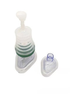 Choking Emergency Device Respiratory Training Trainer Rescue Mask CPR Device Rescue Device Training Products Family Removal Device for Suffocation Removing Blocked Objects Aid Device