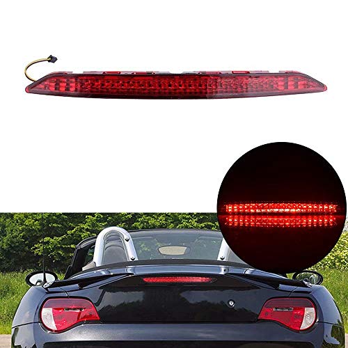 Kqiang 1PCS Red Light Red Lens Trunk 3rd Third Brake Stop Light Rear Lamp Assembly Replacement for BMW E85 Z4 2003-2008 Replaces 63256917378 - Image 1