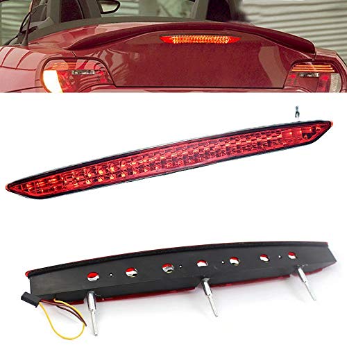 Kqiang 1PCS Red Light Red Lens Trunk 3rd Third Brake Stop Light Rear Lamp Assembly Replacement for BMW E85 Z4 2003-2008 Replaces 63256917378 - Image 2
