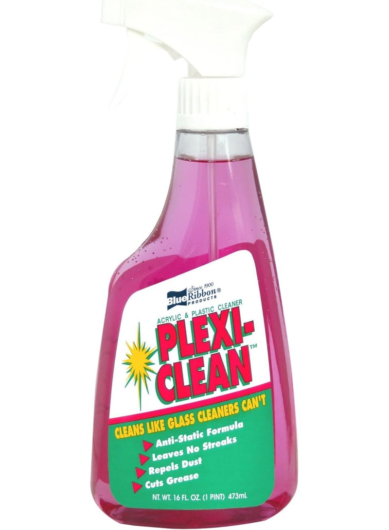 Blue Ribbon Plexi-Clean Acrylic and Plastic Cleaner, 16 fl. oz.