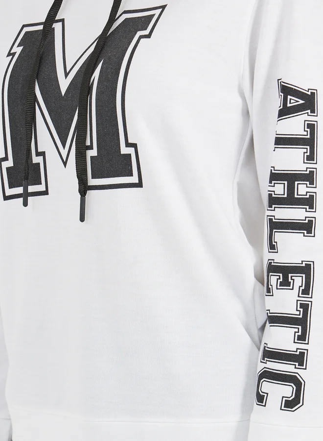 Styli Styli Slogan Printed Hoodie and Cuffed Jogger Co-Ords