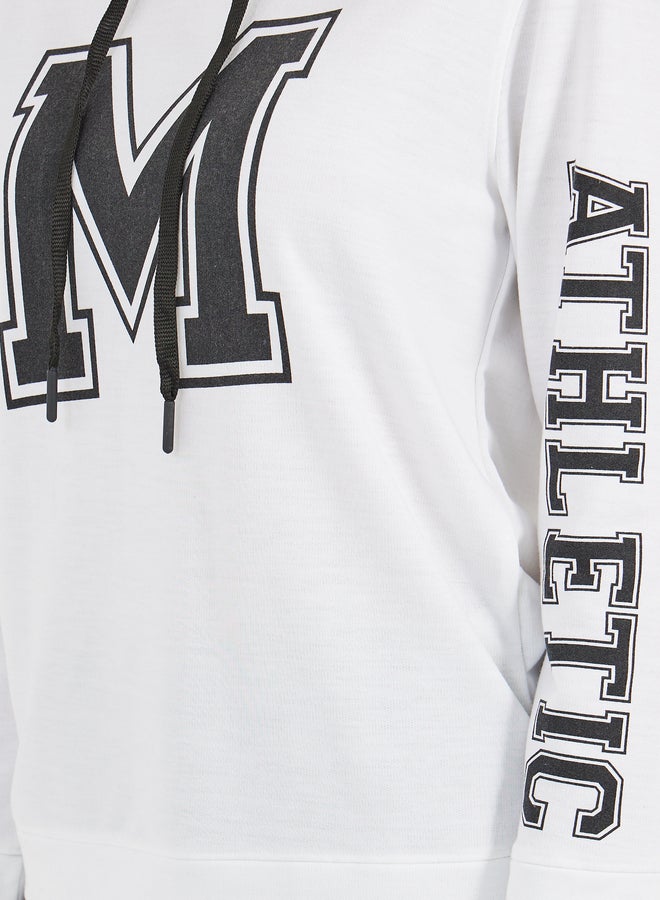 Styli Styli Slogan Printed Hoodie and Cuffed Jogger Co-Ords  - Image 3