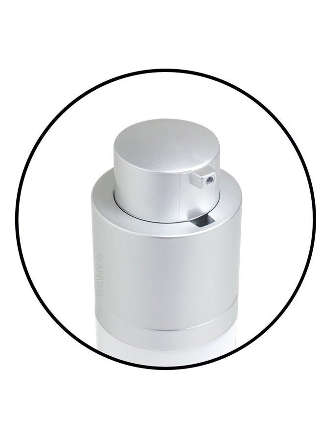 JUVITUS Airless Twist Top Pump Bottle Container - 15 ml / 0.5 oz (3 Pack) + Travel Bag - Image 4