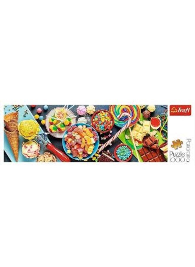 OKO Panorama Jigsaw Puzzle Sweet Delights, 1000 Piece  - Image 2