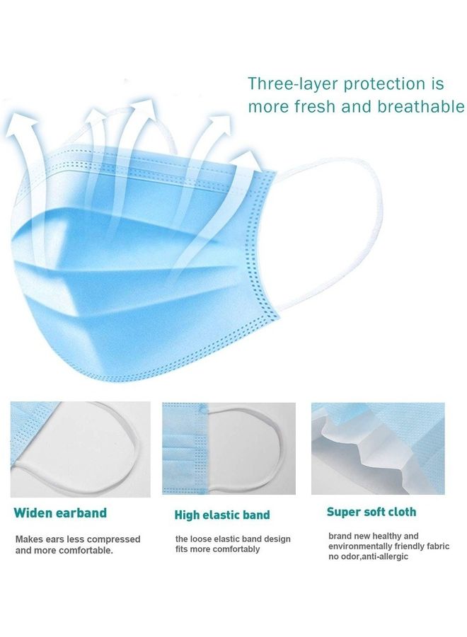 NIBEMINENT 50 Piece Face Mask Disposable Anti PM 2.5 - Image 5