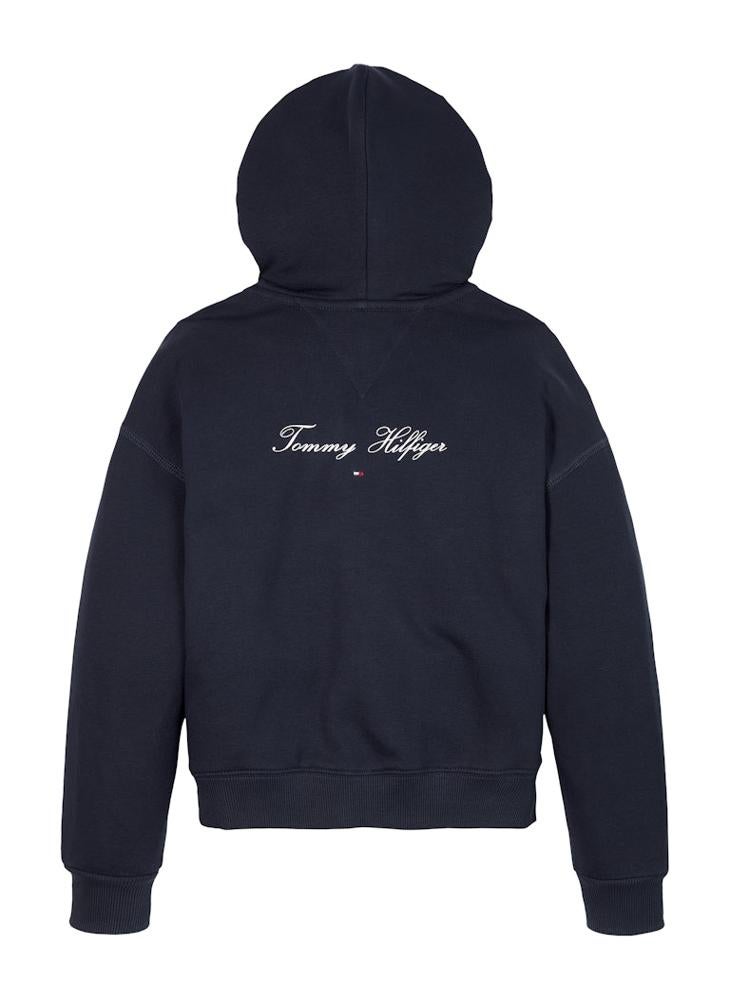 TOMMY HILFIGER Kids Varsity Zip Through Hoodie  - Image 5