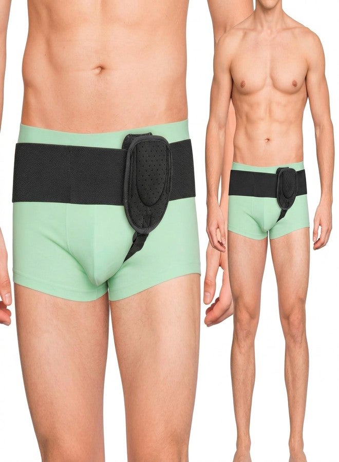 Adamson H3: Hernia Belts for Men - Adjustable Inguinal Hernia Belt Left or Right Side - Groin Compression Wrap with Adjustable Waist Strap - Univeral Fit Discreet Under Clothing & Comfortable Support - Image 1