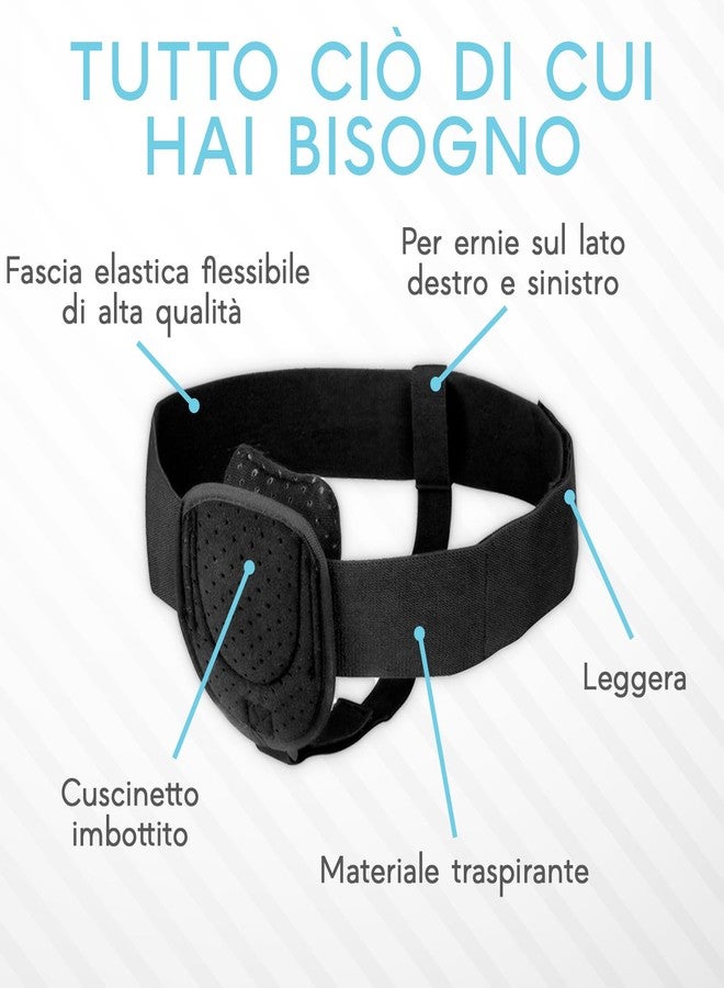 Adamson H3: Hernia Belts for Men - Adjustable Inguinal Hernia Belt Left or Right Side - Groin Compression Wrap with Adjustable Waist Strap - Univeral Fit Discreet Under Clothing & Comfortable Support - Image 5
