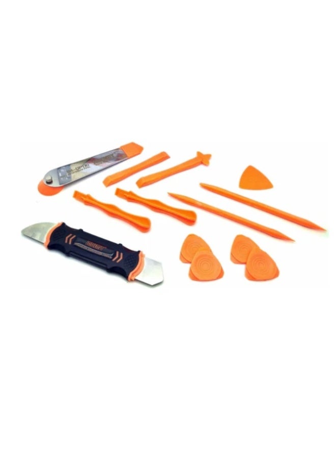 JAKEMY Screen Opening Set Pry Tool 13 in 1 Mobile Phone Display Replace Kit Electronics Open Tools Pry Bar Opener for iPhone Ipad Repair - Image 3