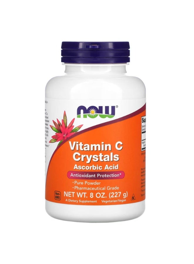 Vitamin C Crystals Powder 227 g (8 oz)