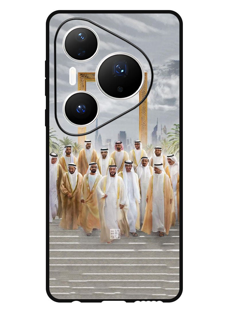 Theodor حافظة متوافقة مع هواوي بورا 80 برو 6.8 بوصة حماية مضادة للصدمات غطاء بامبر دبي رُؤساء - Image 1