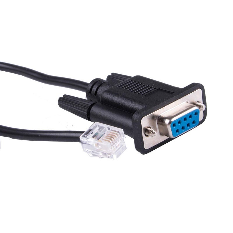 Suamdoen DB9 to RJ11 RJ12 6P6C LAN Network Serial Console Cable for Sevo Drive Leadshine Stepper Communication - Image 3