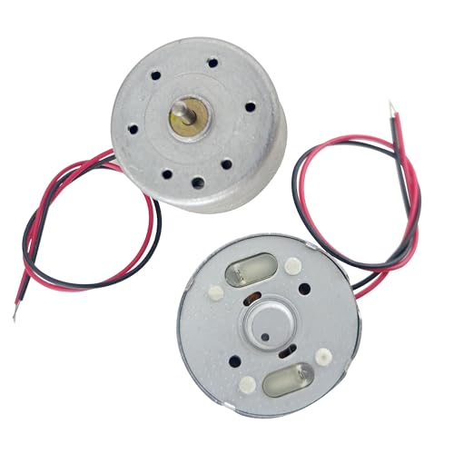 bociloy 3Pcs 5V 6000RPM DC Motor Mini Electric Motor with Wire - Image 3