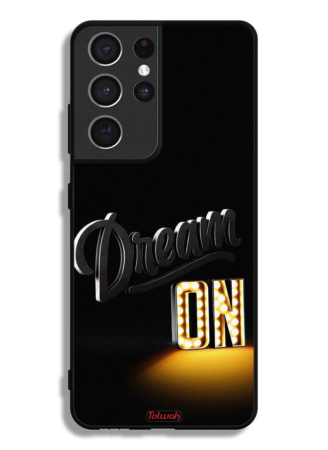 Tolwak - Samsung Galaxy S21 Ultra 5G Protective Case Cover Dream On - Image 1