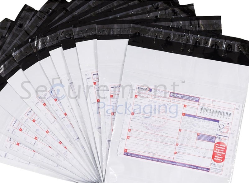 SECUREMENT POD Courier Bags - 10 x 12 inch (50 pcs) - Image 1