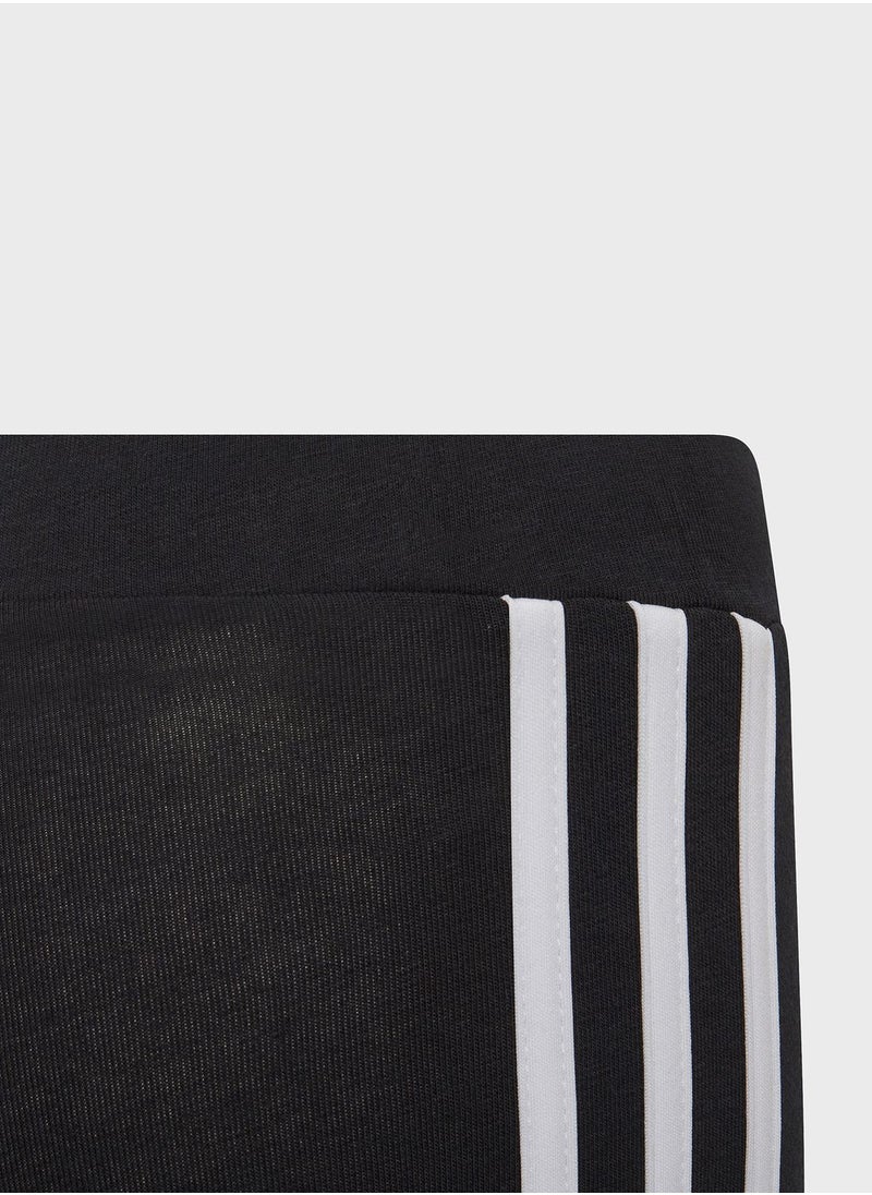 Adidas - Little Kids 3 Stripes Tights - Image 1