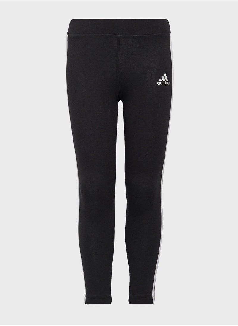 Adidas - Little Kids 3 Stripes Tights - Image 1