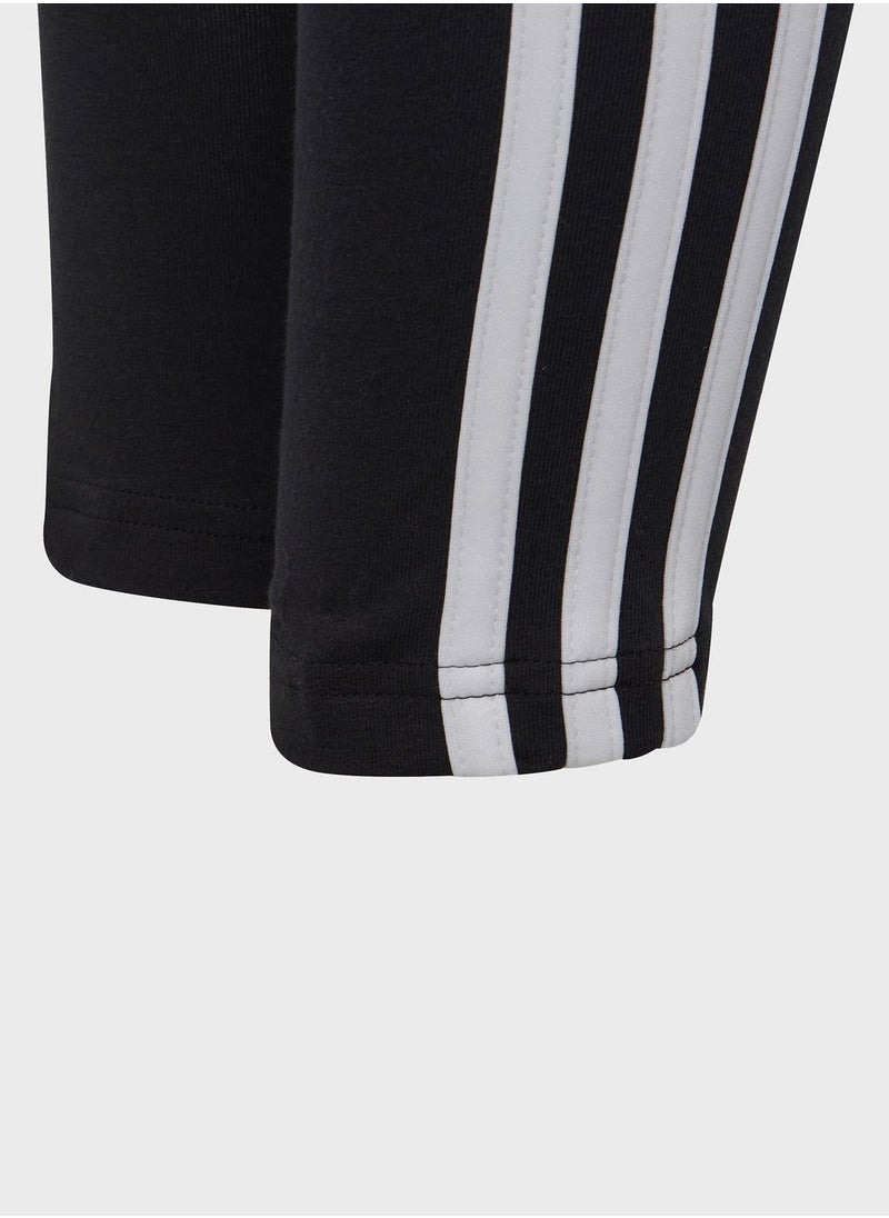 Adidas - Little Kids 3 Stripes Tights - Image 1