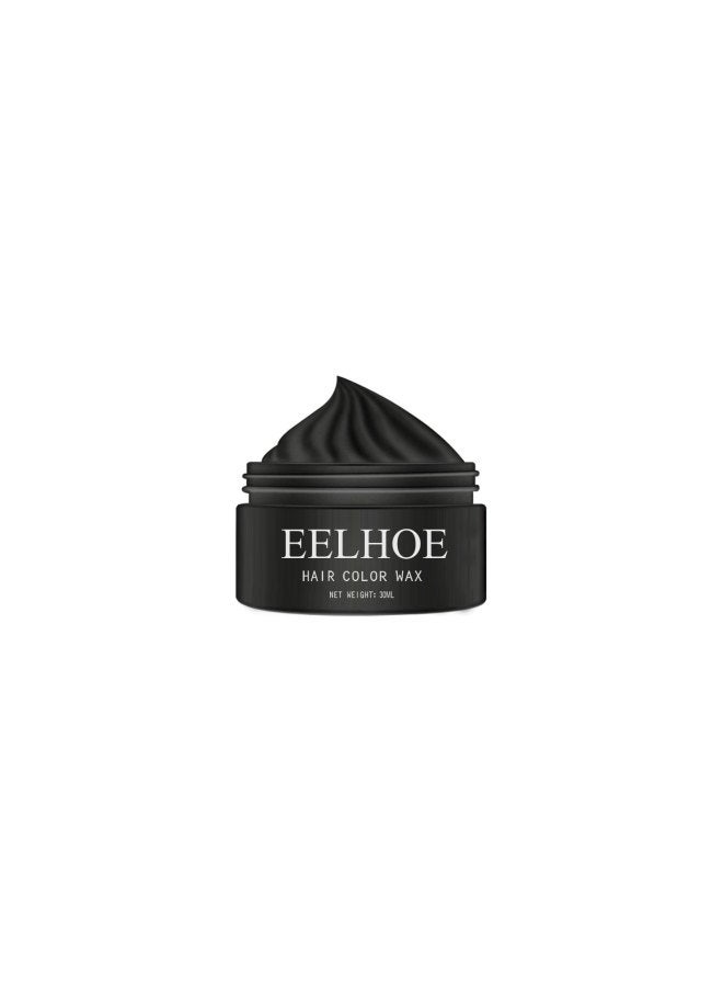 EELHOE Temporary Hair Wax Grandma Gray Colorful Hair Wax Hair Mud Color Disposable Easy Color - Image 5