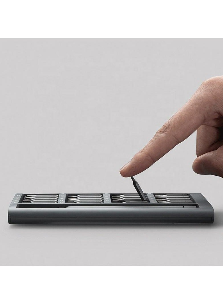 Precision Magnetic Screwdriver Set, Pocket Screwdriver Tool Set, Mini Screwdriver Set, Electronic Products Repair Tool Kit (Case Plastic) - view 4