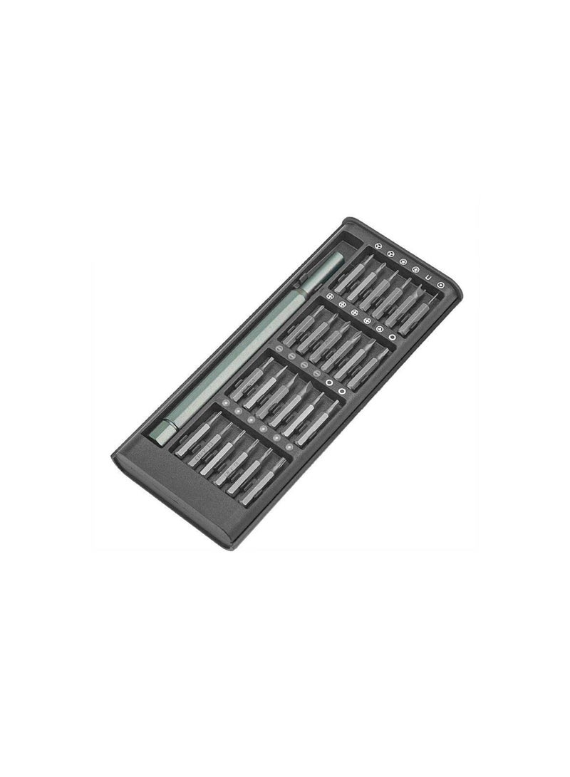 Precision Magnetic Screwdriver Set, Pocket Screwdriver Tool Set, Mini Screwdriver Set, Electronic Products Repair Tool Kit (Case Plastic) - view 2