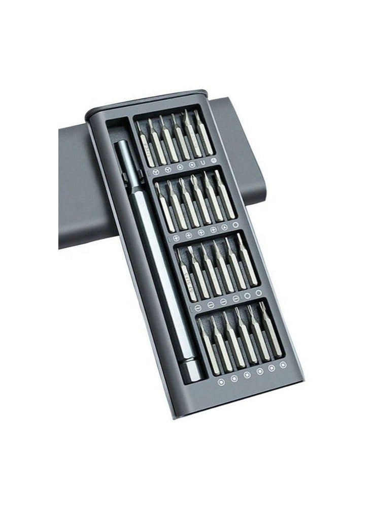 Precision Magnetic Screwdriver Set, Pocket Screwdriver Tool Set, Mini Screwdriver Set, Electronic Products Repair Tool Kit (Case Plastic) - view 3