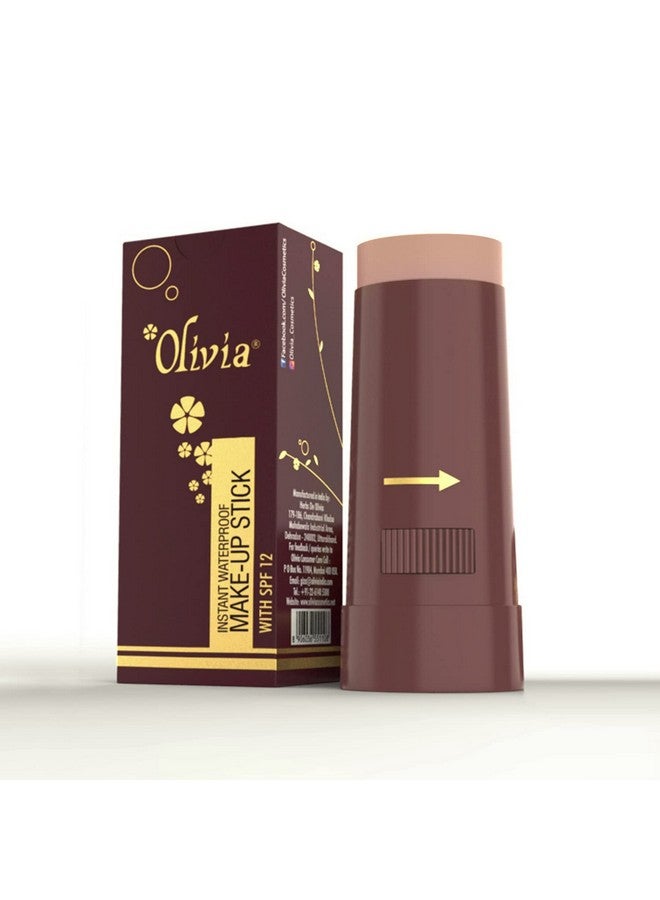 Olivia Instant Makeup Stick Shimmering Concealer Peach Rose 15G Shade No.6 (Spf 12) - Image 1
