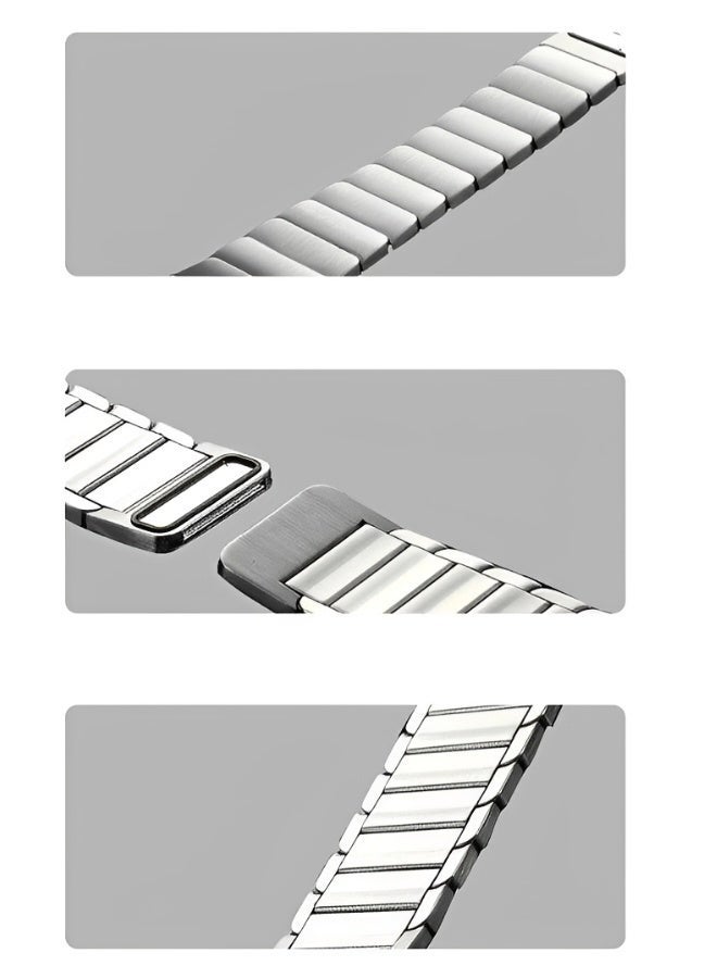 Magnetic Stainless Steel Band for Apple Watch Series 8/7/6/5/4/3/2/1/SE/SE2/Ultra Compatible Apple Watch Straps 42mm 44mm 45mm 49mm - Image 3