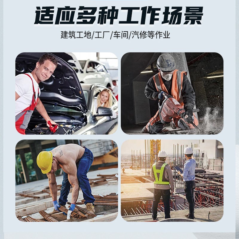 Fly-Woven Breathable Anti-Odor Labor Protection Shoes For Men, Anti-Smash And Anti-Puncture Steel Toe-Toe Anti-Smash Shoes, Wear-Resistant Shoes, Lightweight - Image 5