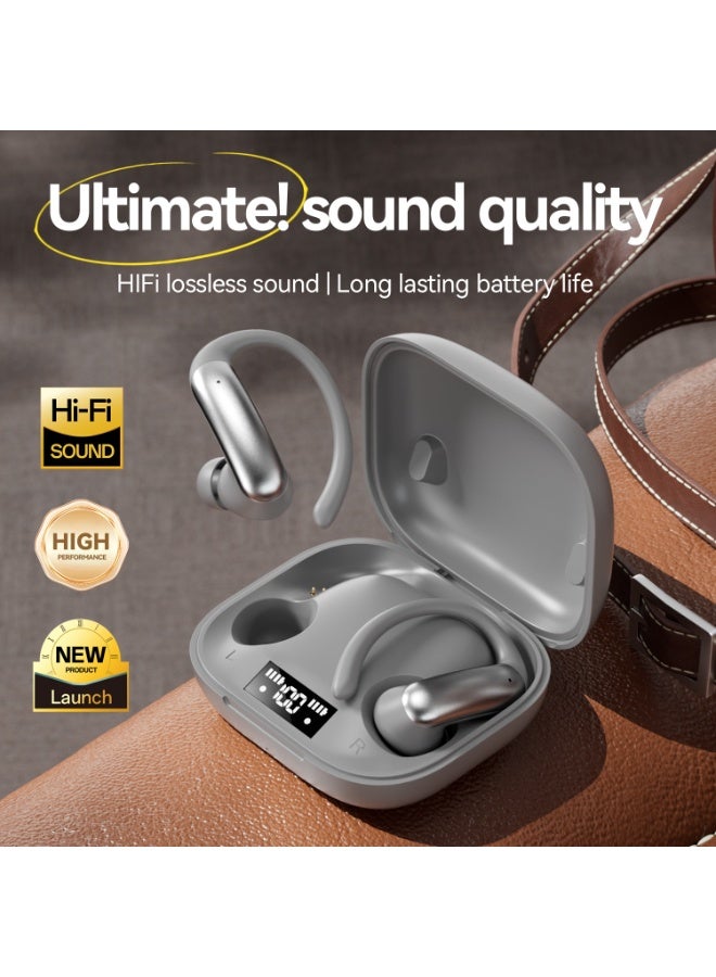 Qiwa-M144 2025 New Edition Bone Conduction Bluetooth Headset True Wireless High-Quality Surround Sound Noise Cancellation Sports Running Semi-In-Ear Headphones - Image 5