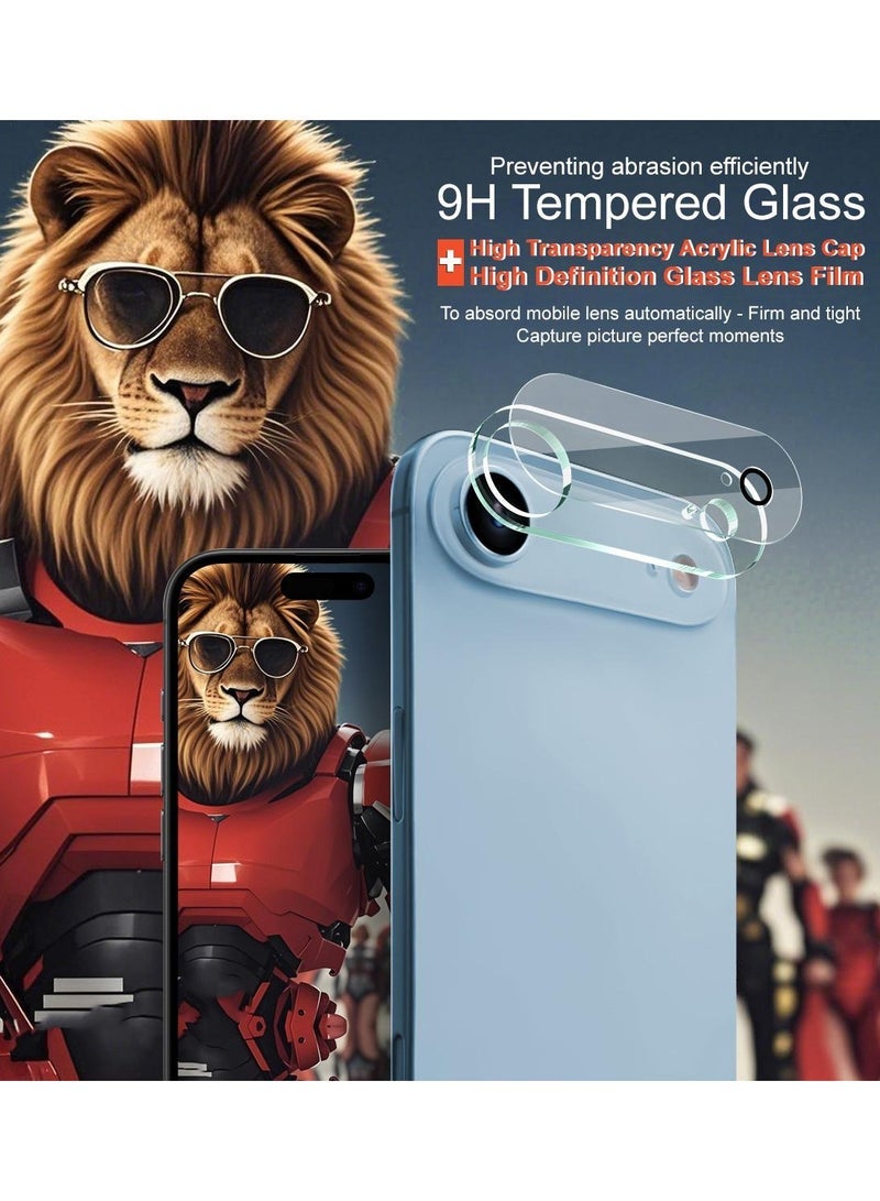 Gravity Apple iPhone 17 Air 5G 2025 Premium Camera Lens Film Protector Shield (MLHICR) - Clear - Image 3