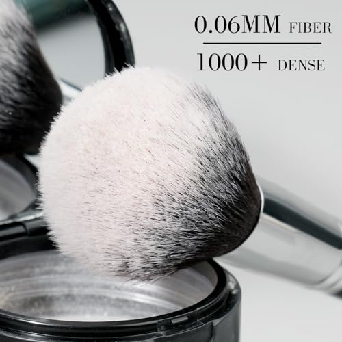 BEILI 30Pcs Professional Makeup Brush Set Original Natural-Synthetic Kabuki Foundation, Face Powder, Highlighter, Contour, Eye Shadow, Eyebrow, Eyeliner, Makeup Tools Kit (Classic Black)… - Image 5