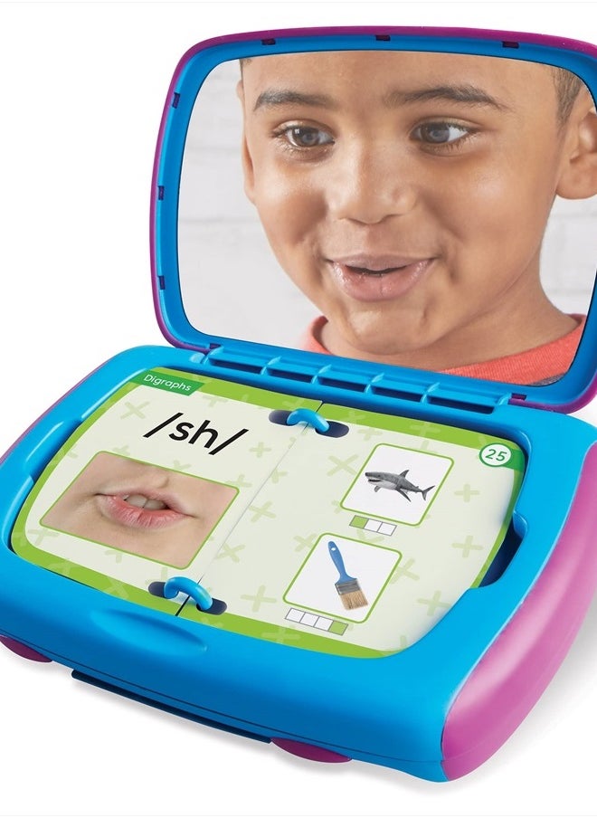 hand2mind Mirror My Sounds Phoneme Set, Phonemic Awareness, Phonics Games, Letter Sounds, Phonics Flash Cards, Speech Therapy Materials, Phonics for Kindergarten, Toys That Help with Speech  - Image 5
