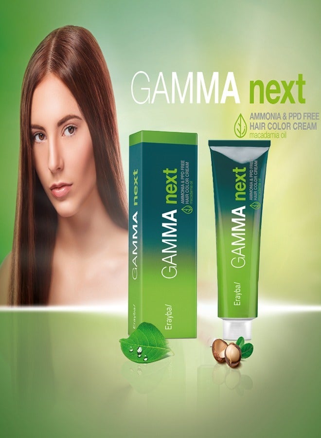 Erayba Gamma Next Permanent Hair Dye Ammonia Free100ml10/32 Very Light Golden Blonde - Image 3