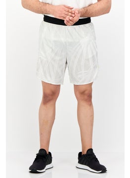 Adidas Men Sportswear Fit Training Shorts, Light Grey  - Image 1