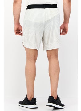 Adidas Men Sportswear Fit Training Shorts, Light Grey  - Image 3