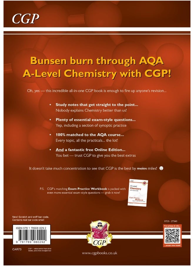 null - A-Level Chemistry: AQA Year 1 & 2 Complete Revision & Practice with Online Edition - Image 1
