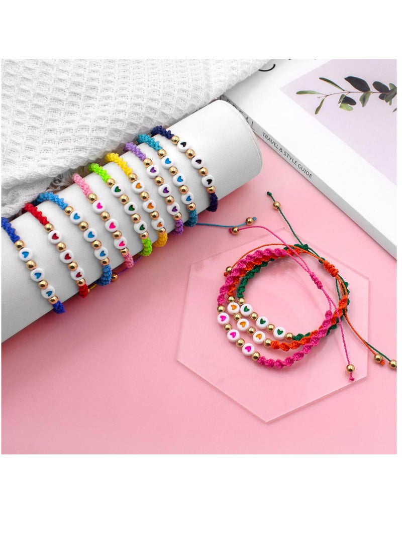 12Pcs Handmade Waterproof Beach Bracelets for Women Adjustable Boho Jewelry with Starfish Turtle Design Perfect for Summer Fashion - Image 5