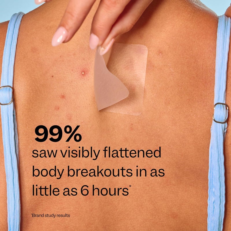 Peach Slices - Body Breakout Patches (6 ct) - Overnight Body Pimple Patches - Hypoallergenic - Flexible & Painless - Cica & Hydrocolloid Bandages - Vegan & Cruelty Free - Korean Skin Care & Beauty - Image 5