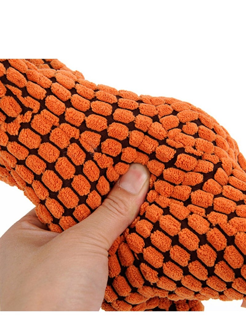 Excefore Dog Toy for Aggressive Chewers, 3pcs Indestructible Robust Dino Stuffed Plush Squeaky Dog Toy for Small Medium Large Dog - Image 5